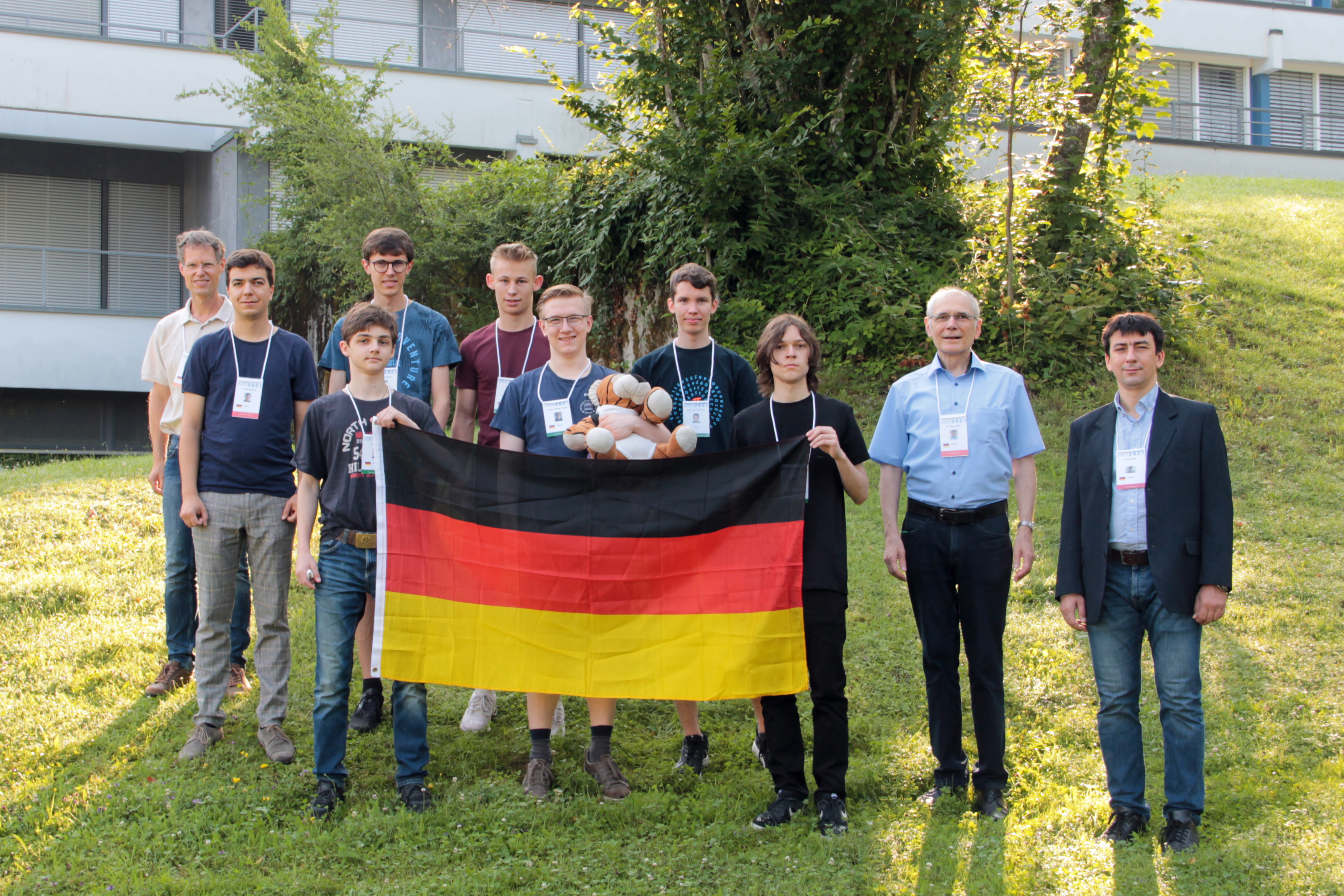 Das deutsche IMO-Team 2021