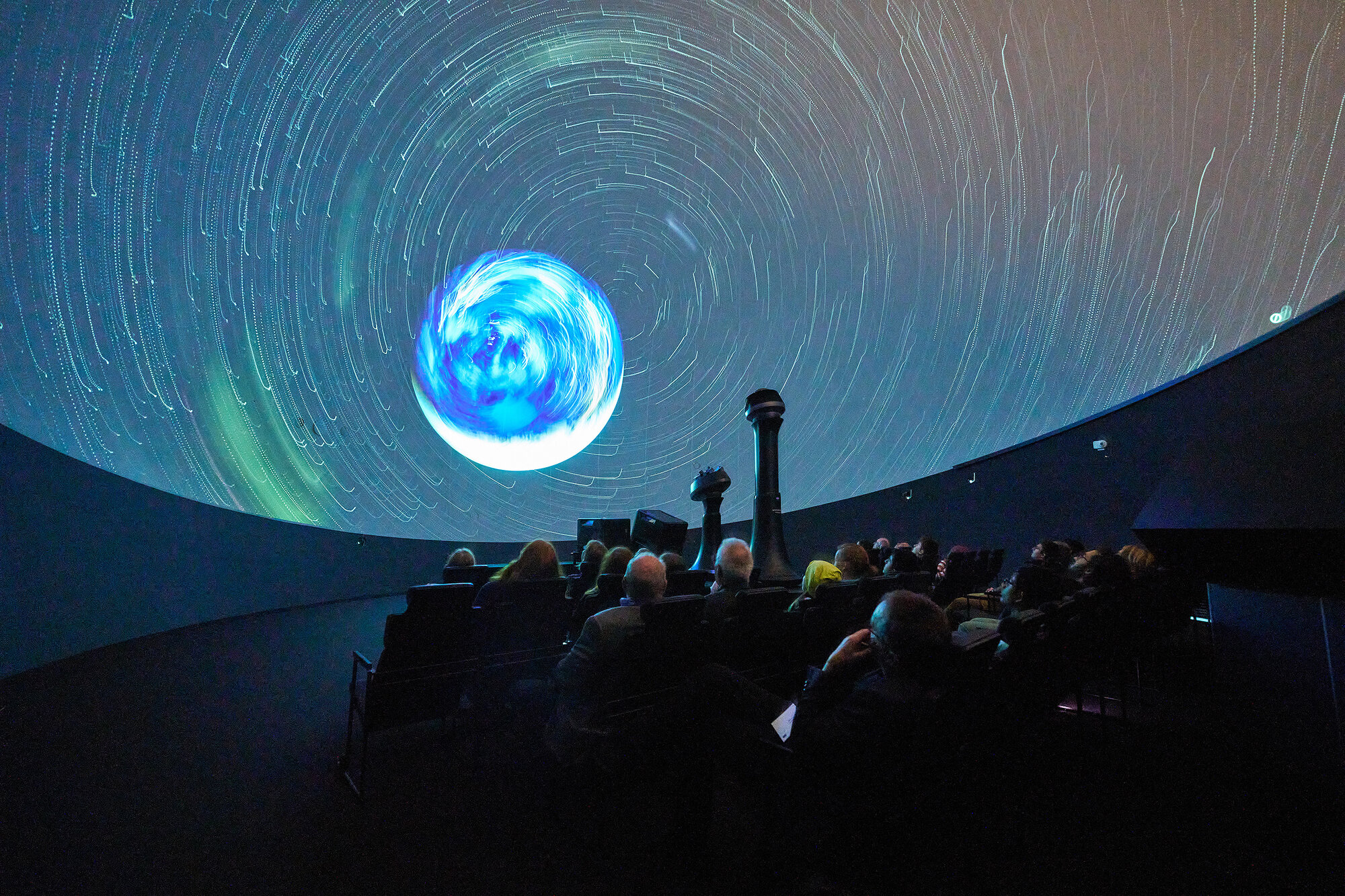 Ein digitaler Sternenhimmel in Bewegung